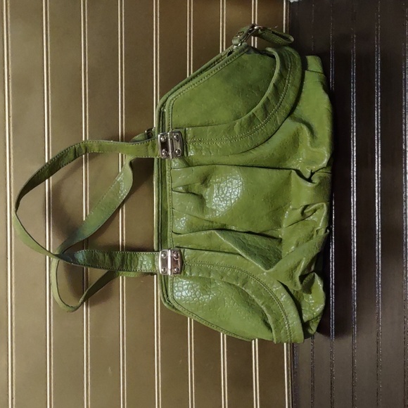 Jessica Simpson Bags Jessica Simpson Green Satchel Bag Poshmark